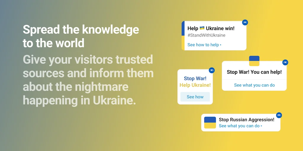 Help Ukraine Widget screenshot 2 of 2