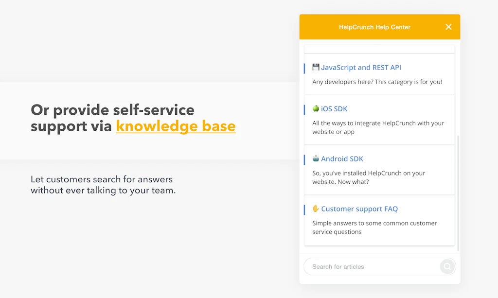 HelpCrunch screenshot 3 of 6