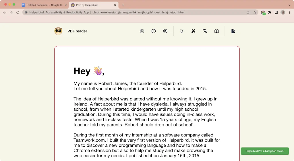 Helperbird screenshot 3 of 3