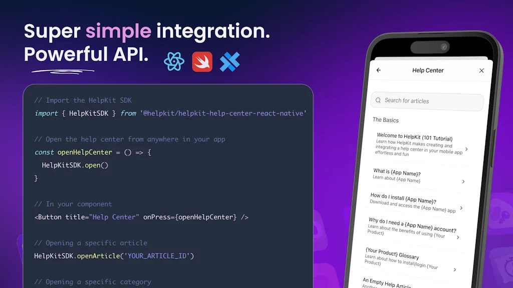 HelpKit Knowledge Base screenshot 2 of 4