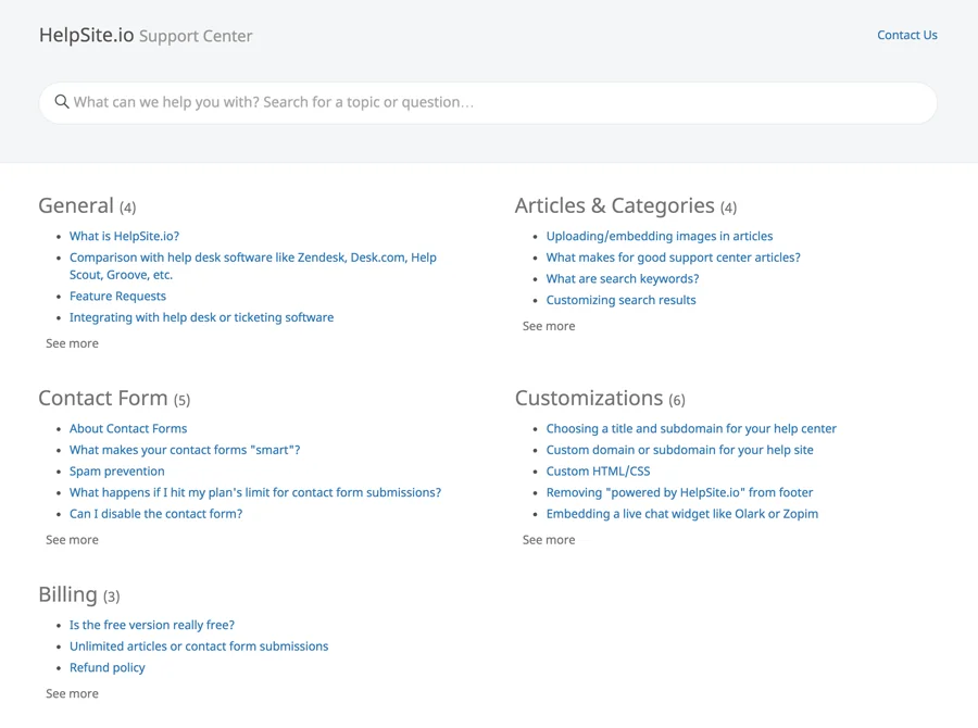 HelpSite.io screenshot 4 of 5