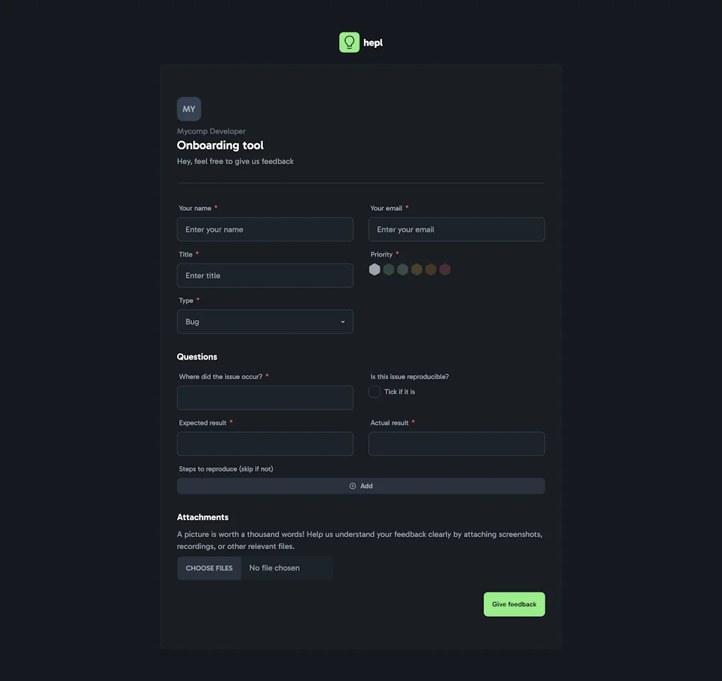 Hepl screenshot 2 of 3