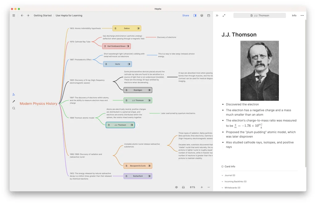 Heptabase screenshot 3 of 4