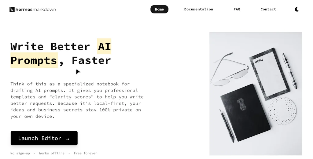 Hermes Markdown screenshot 1 of 3