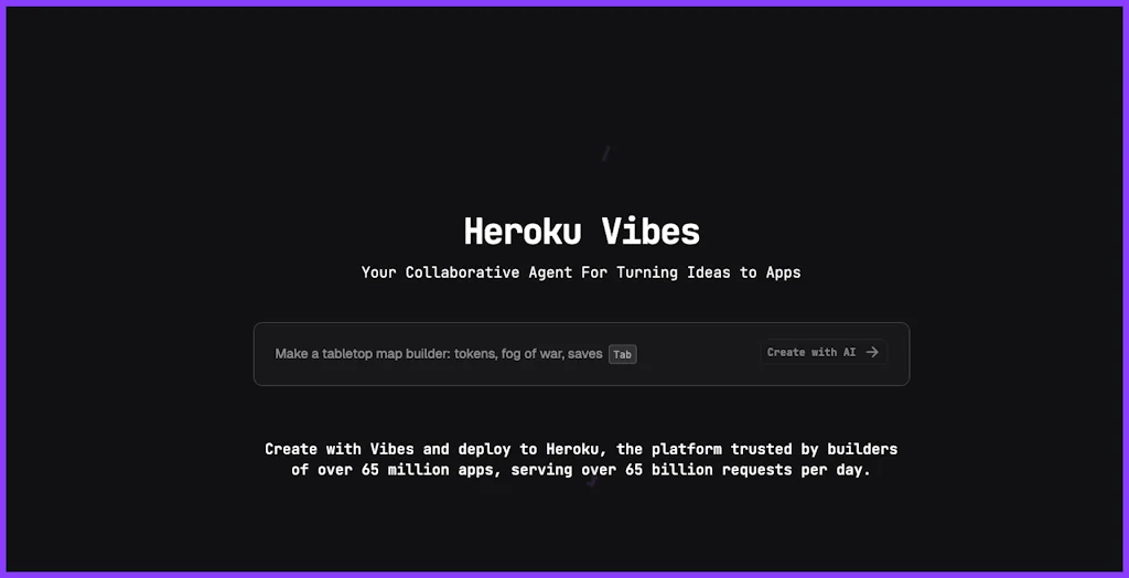 Heroku screenshot 1 of 1