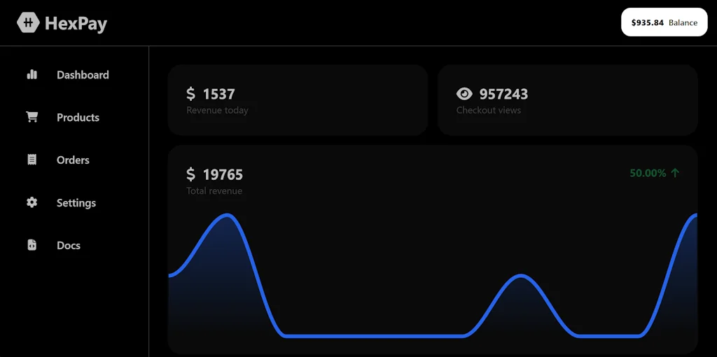 Hexpay - P2P crypto payments screenshot 6 of 7