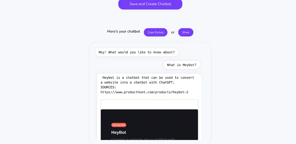 HeyBot screenshot 4 of 4