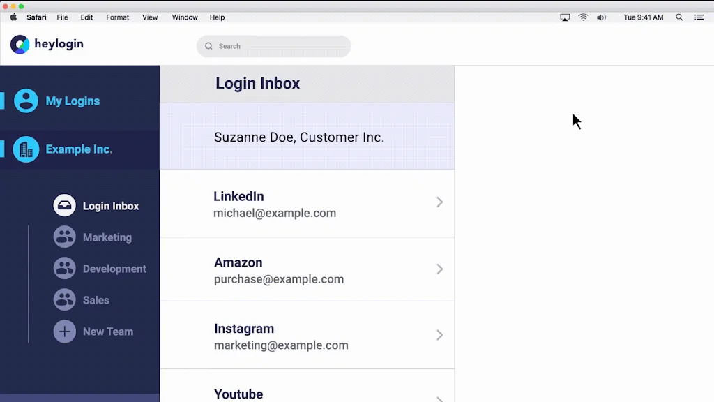 heylogin screenshot 2 of 4