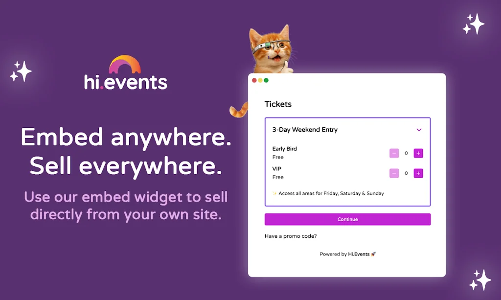 Hi.Events screenshot 3 of 6