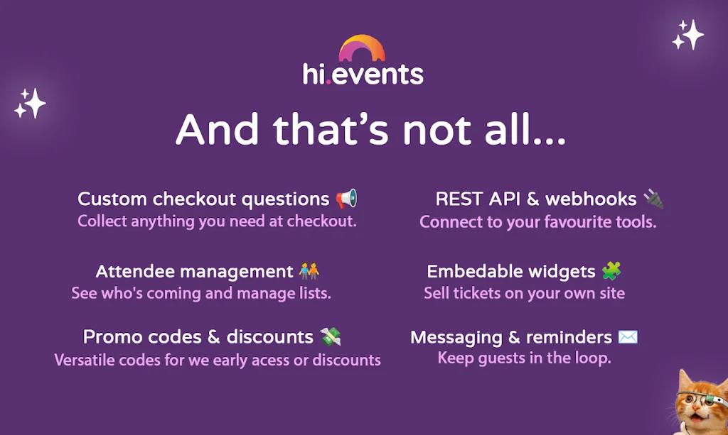 Hi.Events screenshot 6 of 6