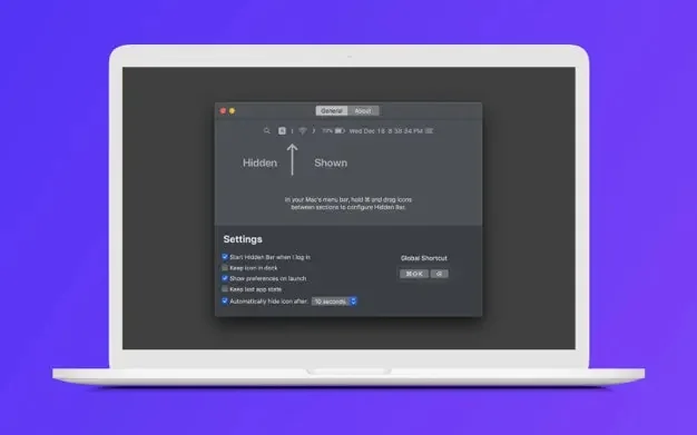 Hidden Bar screenshot 3 of 4