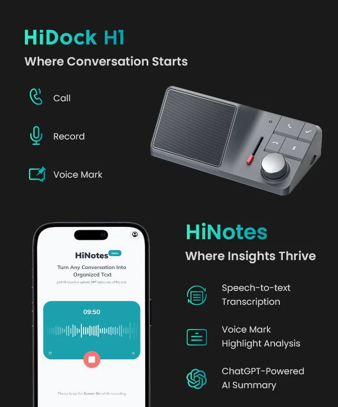 HiDock H1 screenshot 2 of 8