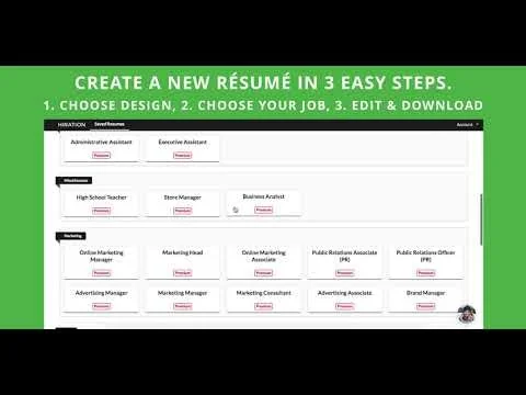 Hiration's Resume Builder screenshot 6 of 6