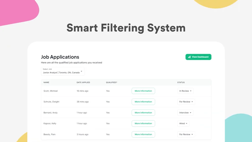 Hiresmrt ATS screenshot 4 of 5