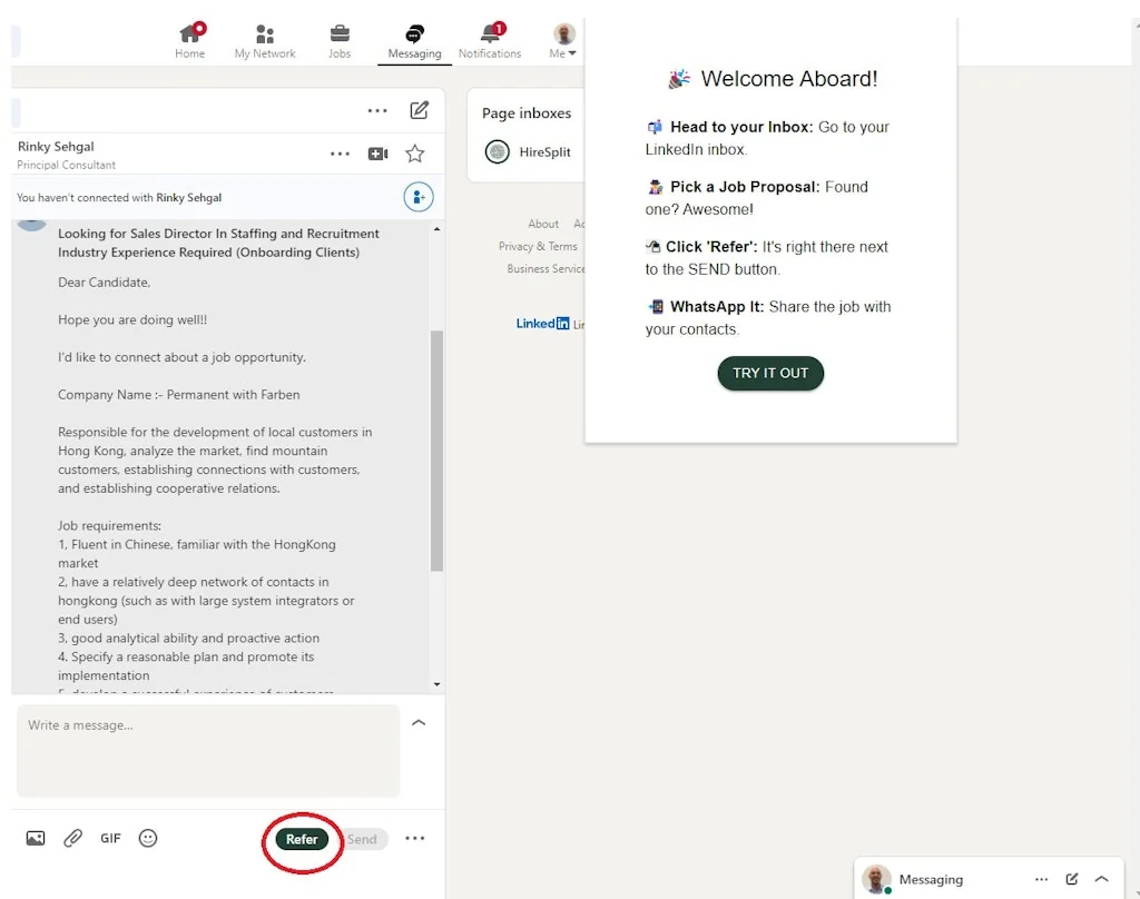 HireSplit screenshot 3 of 3