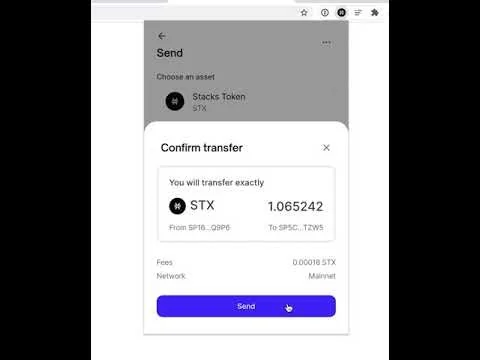 Hiro Wallet for Stacks screenshot 1 of 6