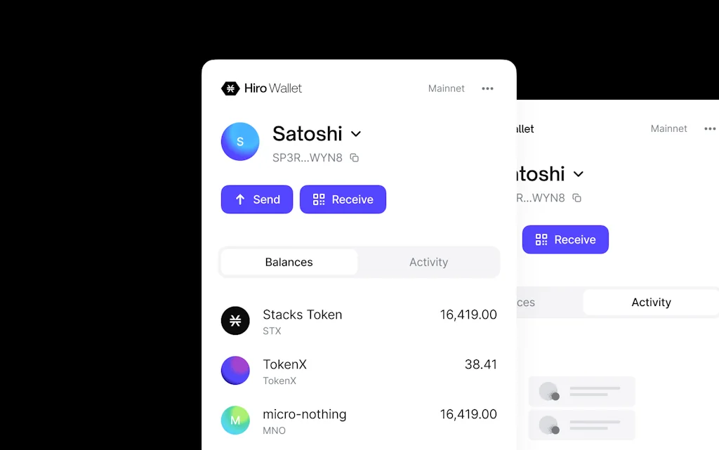 Hiro Wallet for Stacks screenshot 4 of 6