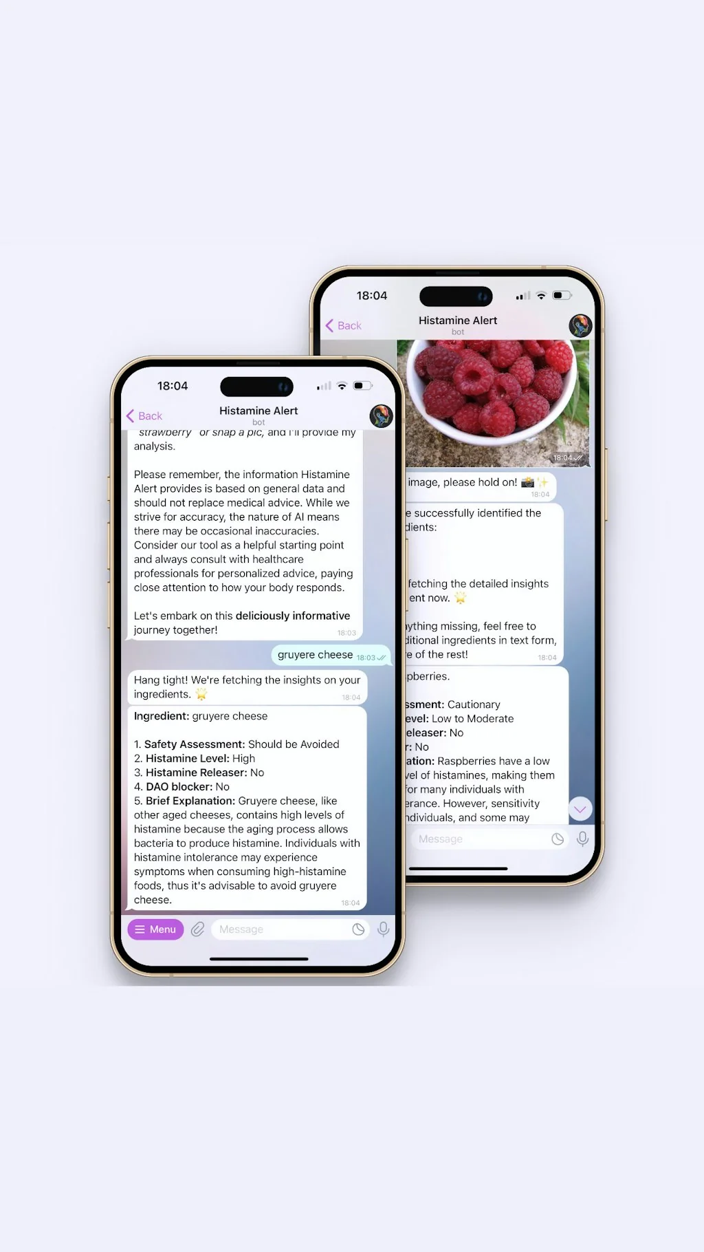 Histamine Alert screenshot 2 of 7