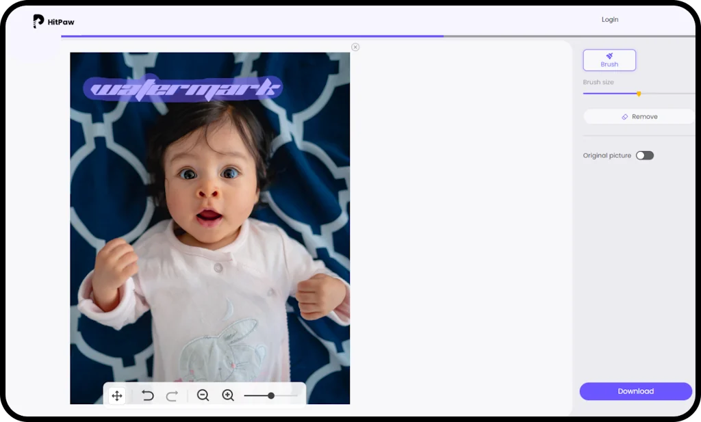 HitPaw Image Watermark Remover screenshot 2 of 3