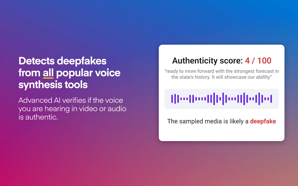 Hiya Deepfake Voice Detector screenshot 3 of 6