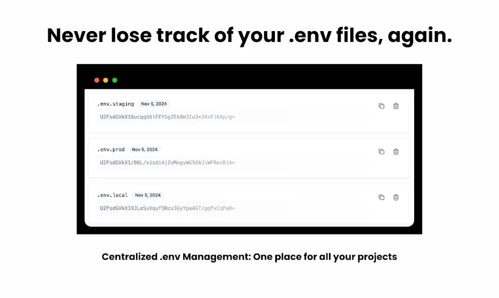 Hold My Env screenshot 1 of 4