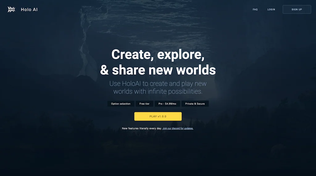 Holo AI screenshot 1 of 3