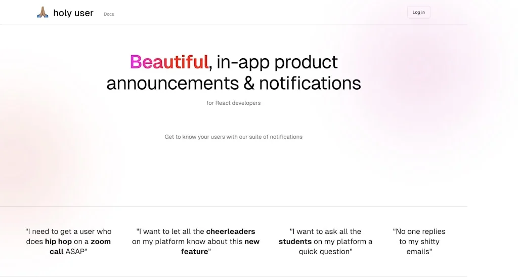 Holy User screenshot 1 of 3