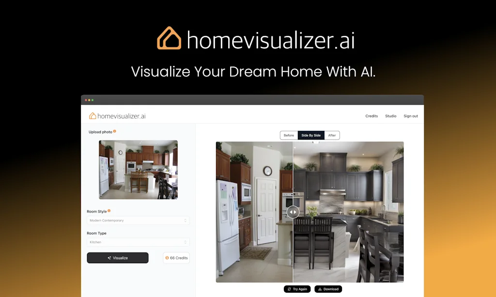HomeVisualizer.AI screenshot 1 of 3