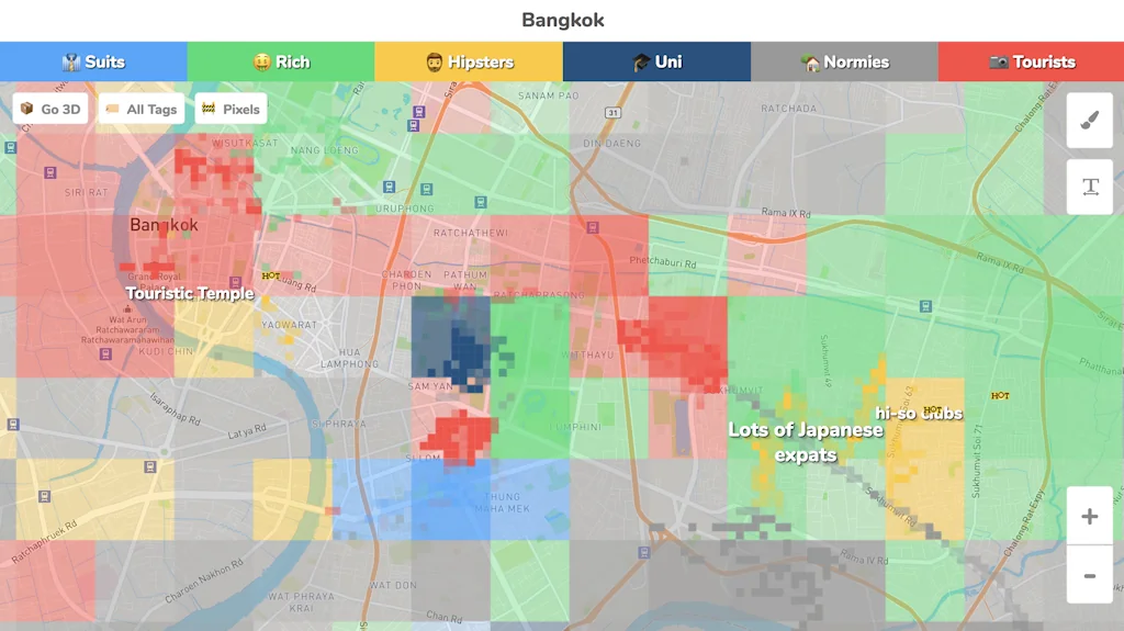Hoodmaps screenshot 1 of 5