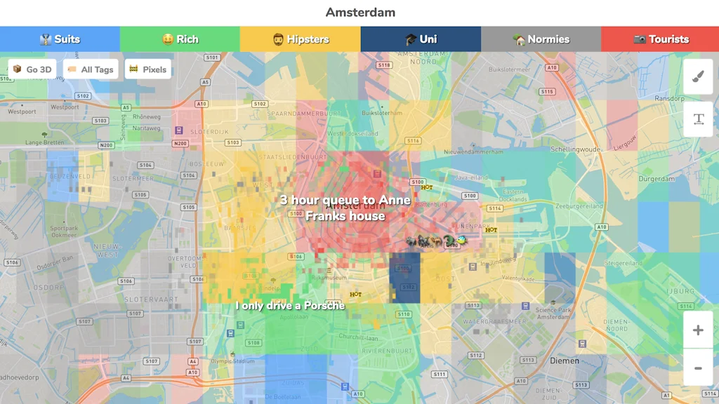 Hoodmaps screenshot 2 of 5