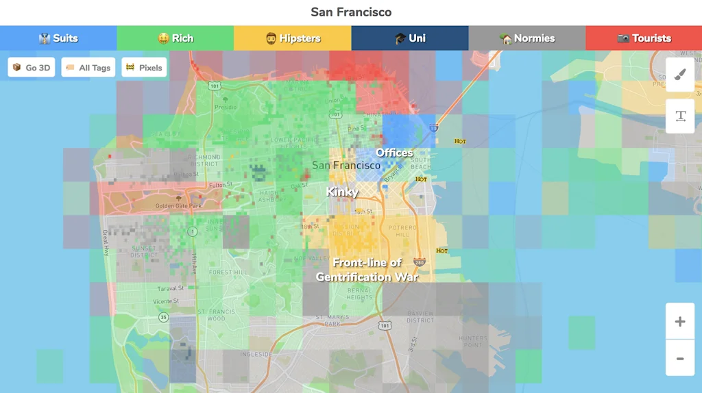 Hoodmaps screenshot 4 of 5