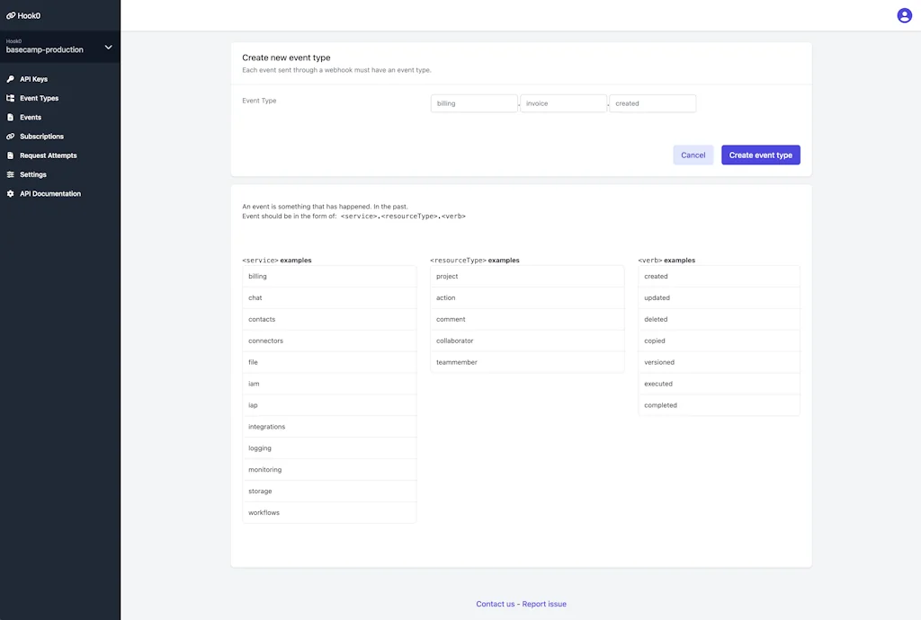 Hook0 screenshot 3 of 4