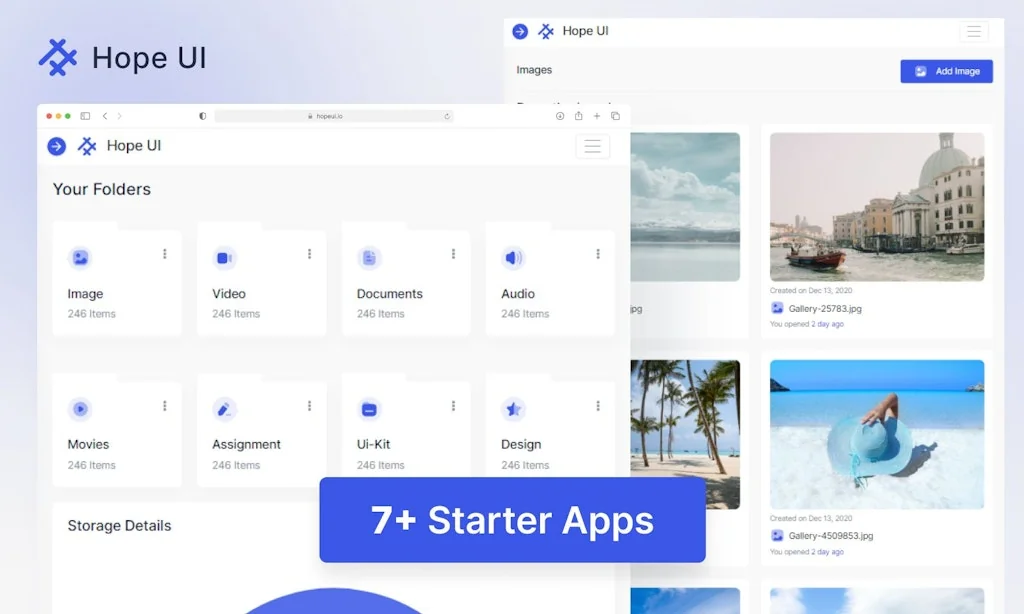 Hope UI screenshot 7 of 9