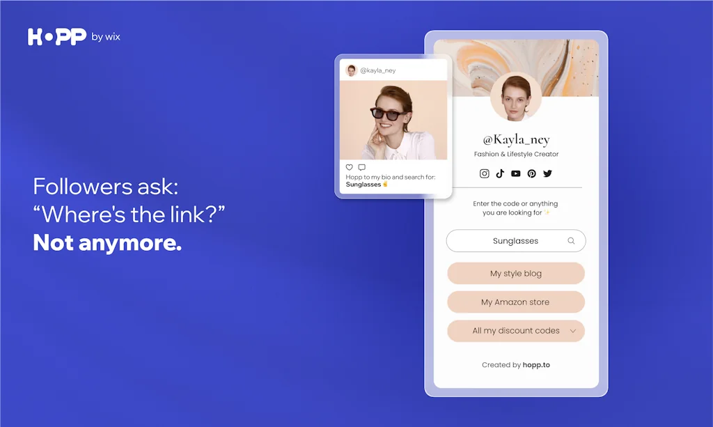 Hopp by Wix screenshot 1 of 4