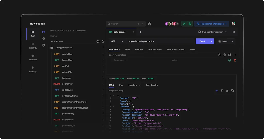 Hoppscotch screenshot 1 of 1