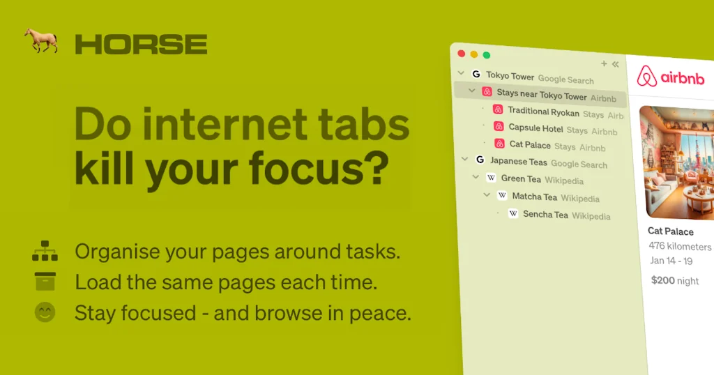Horse Browser screenshot 1 of 3