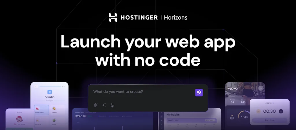Hostinger screenshot 1 of 1