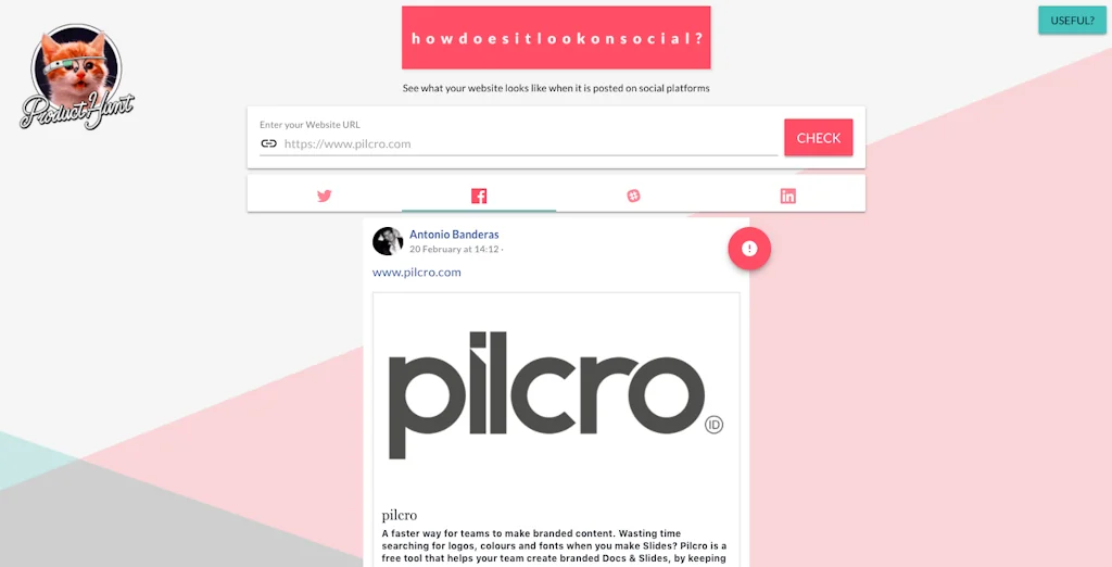 How Does It Look On Social? screenshot 1 of 4