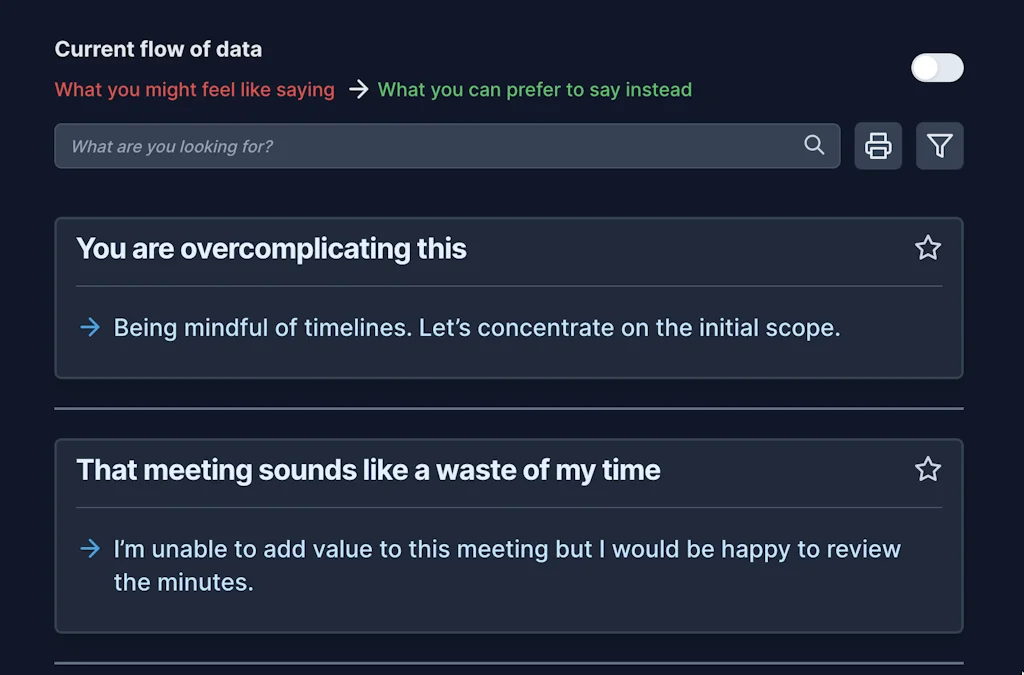 How to professionally say screenshot 3 of 4
