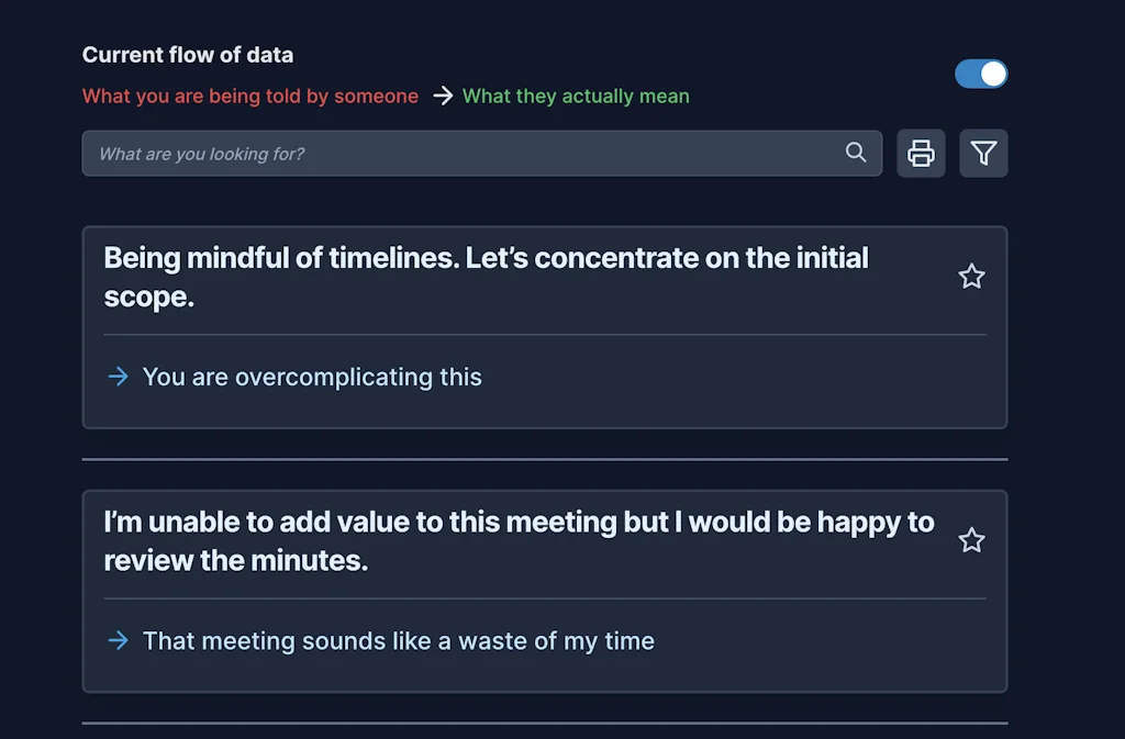 How to professionally say screenshot 4 of 4