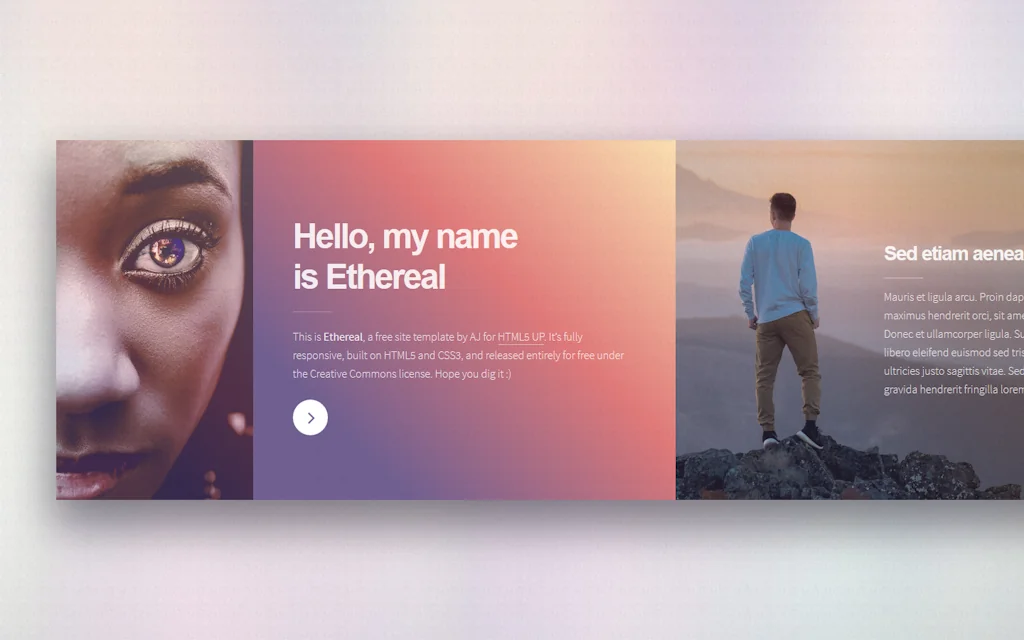 HTML 5 UP screenshot 1 of 3