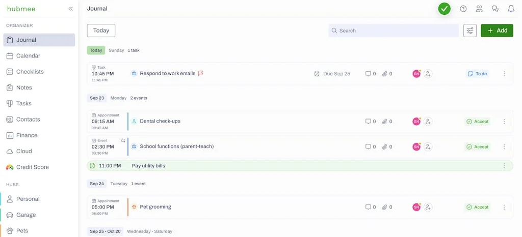Hubmee screenshot 8 of 8