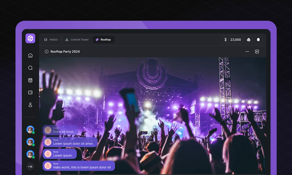 Hubzz Virtual World screenshot 3 of 4