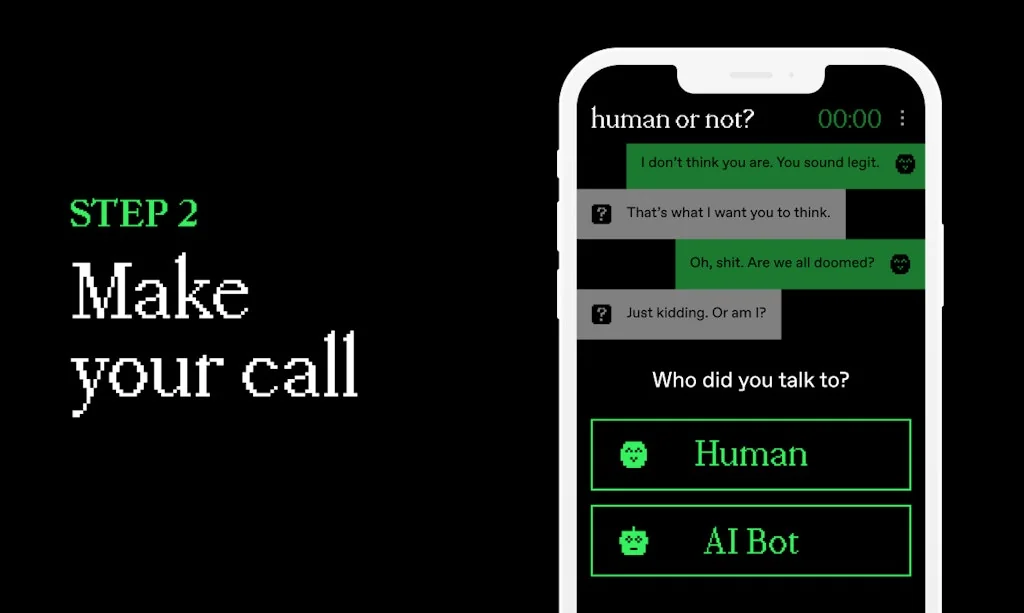 Human or Not? screenshot 2 of 4