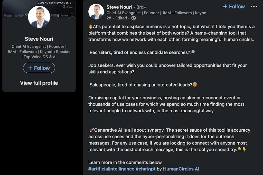 HumanCircles.AI screenshot 5 of 5