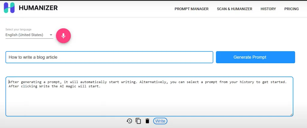 HUMANIZER.ME screenshot 2 of 4