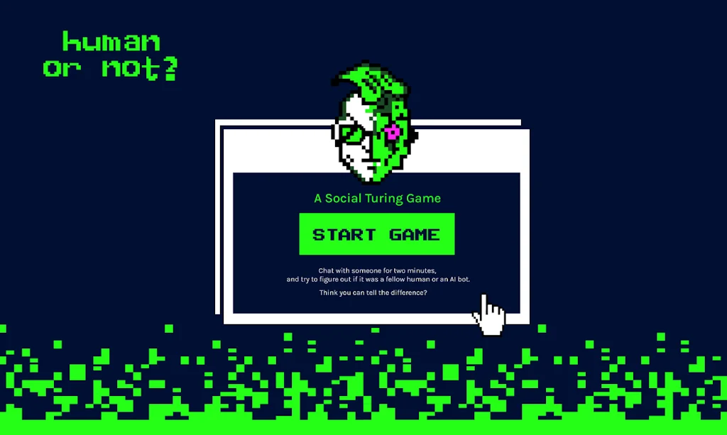 Humanornot.so A Turing Test Game screenshot 2 of 7