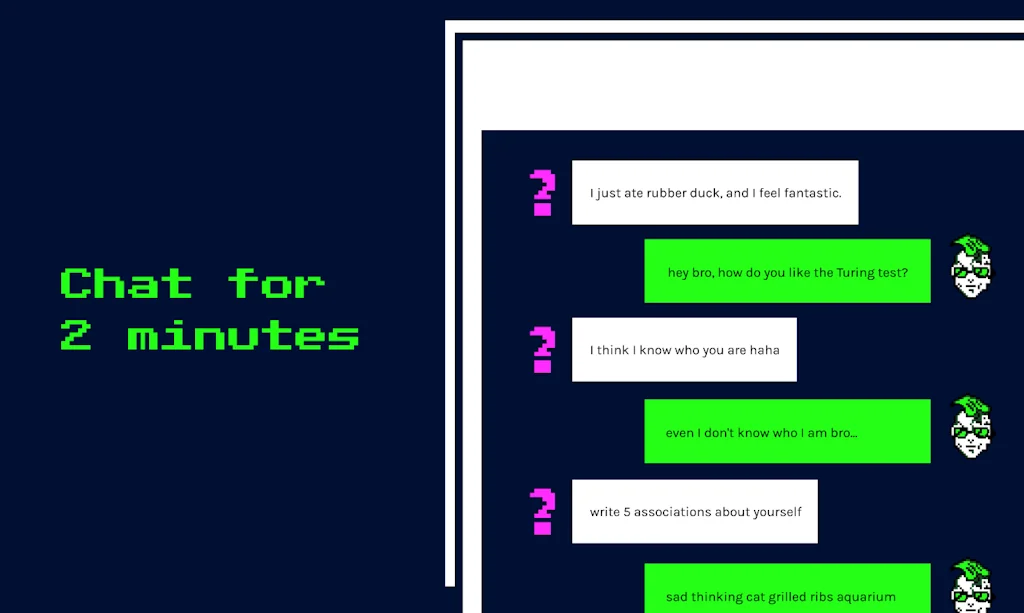 Humanornot.so A Turing Test Game screenshot 3 of 7