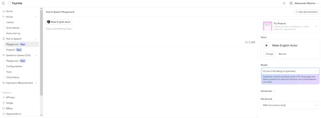 Hume AI screenshot 3 of 4