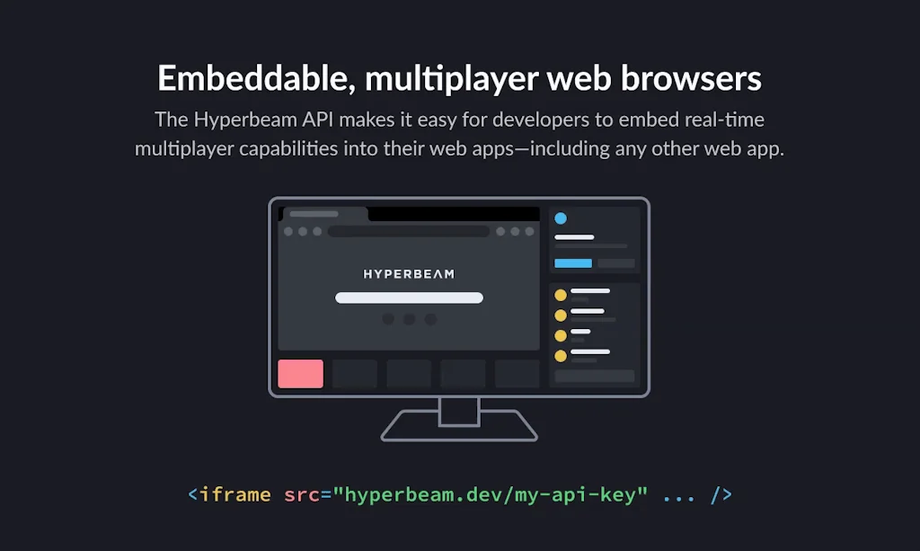 Hyperbeam API screenshot 2 of 6